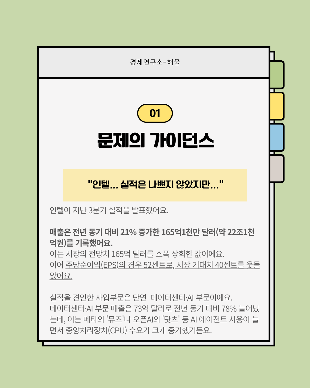 구글과 인텔은 왜 폭락했을까?